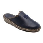 Nordikas slipper blauw leder 281